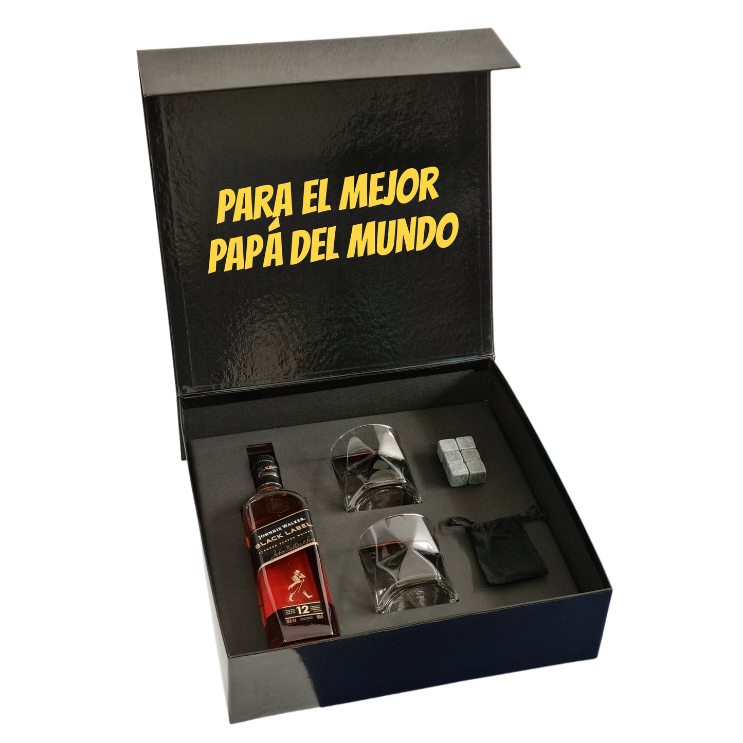 Kit Whiskey Black Label Papá