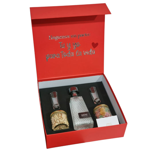 Kit Tequila 1800 Valentines